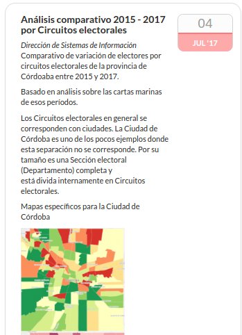 Variaciones 2015–2017