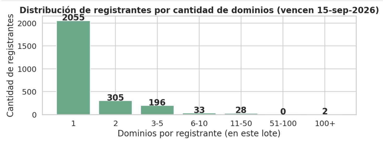 dominios por registrante